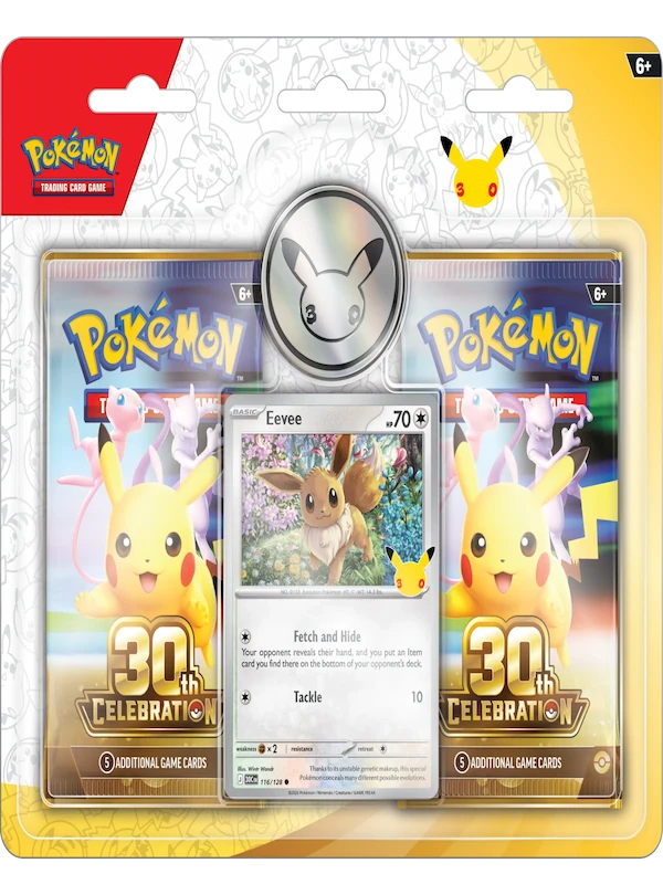 Pokémon 30th Anniversary 2-Pack Blister