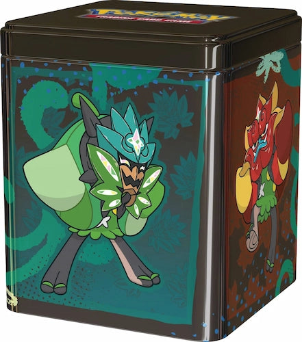 Pokémon stacking tin 2025 Ogerpon Masks