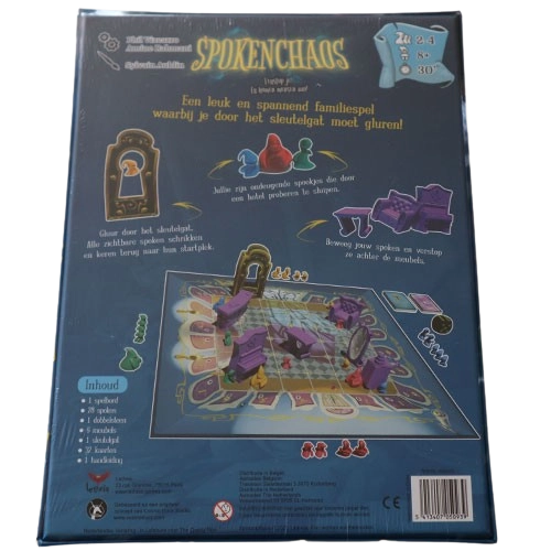 Spokenchaos bordspel achterkant