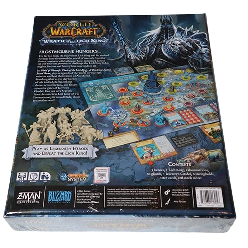 World of Warcraft Wrath of the Lich King - Pandemic bordspel Engels