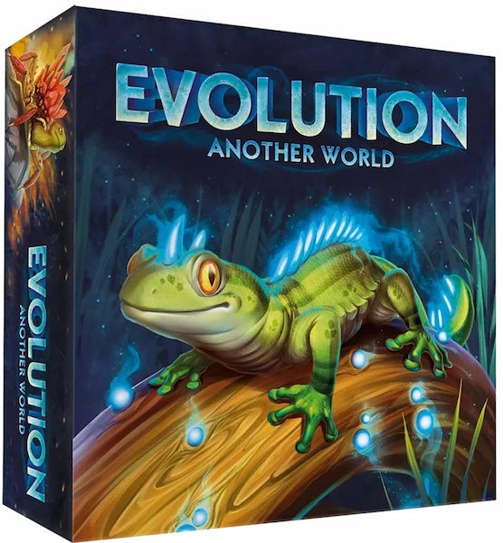 Voorkant van het kaartspel Evolution Another World