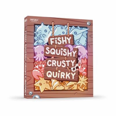 Voorkant van Fishy Squishy Crusty Quirky Engels
