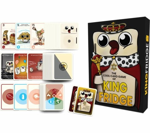King Fridge kaartspel inclusief zichtbare kaarten uit het spel