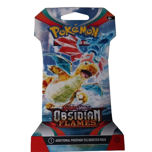 Pokemon Obsidian Flames Sleeved Booster