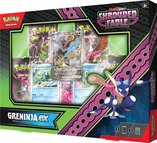 Pokemon Shrouded Fable Greninja Ex