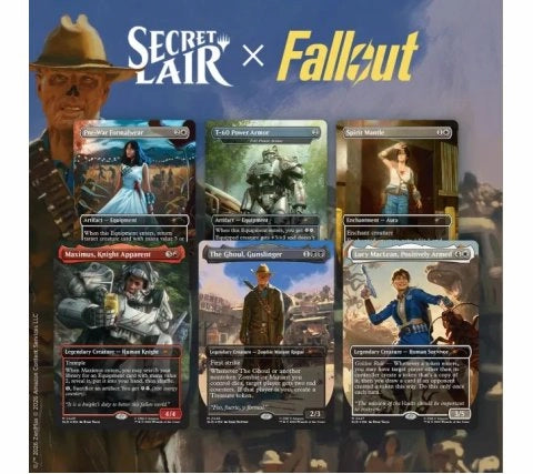 Magic: The Gathering Secret Lair x Fallout: Beyond Vault 33 alle kaarten