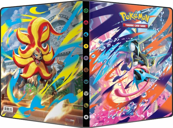 Pokémon 9-Pocket Portfolio Mega Greninja & Mega Pyroar
