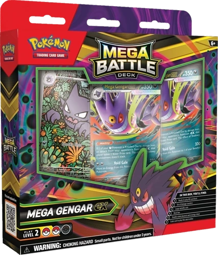 Voorkant van Mega Battle Deck Gengar van Pokémon